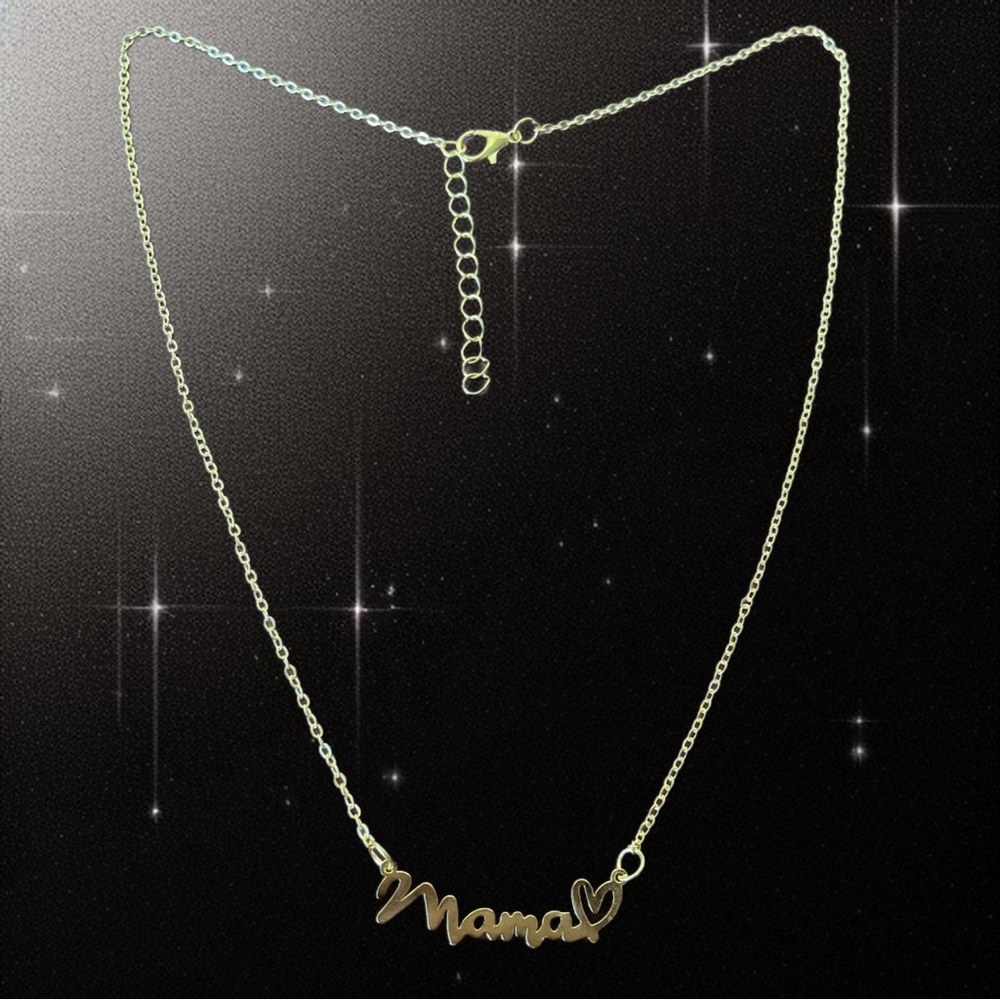 COPY - Mama Necklace stainless steel GP or SP you choose! - Picture 2 of 4